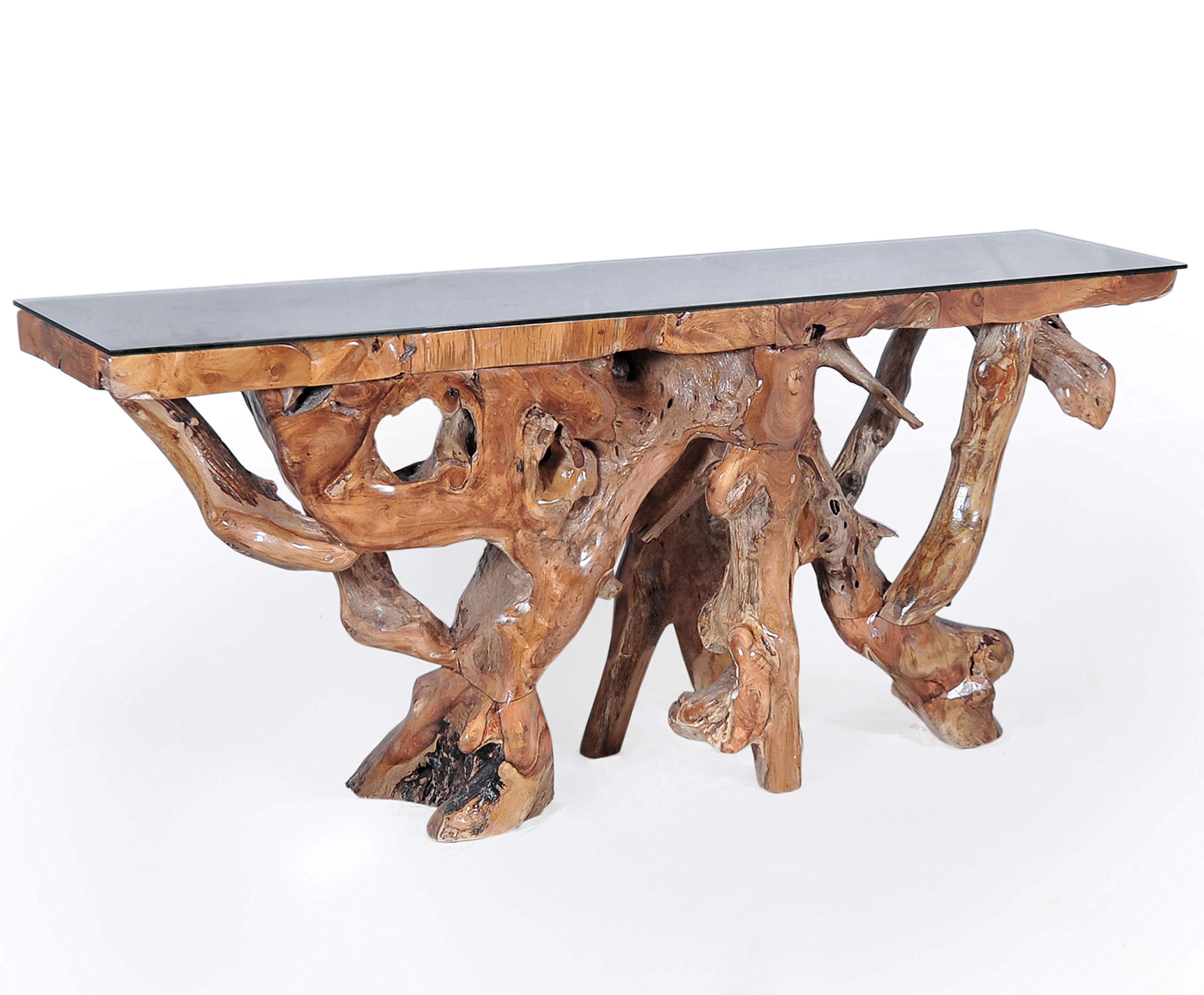 Amazon.com: CHIC TEAK Teak Wood Root Console Table, 72 Inches Long
